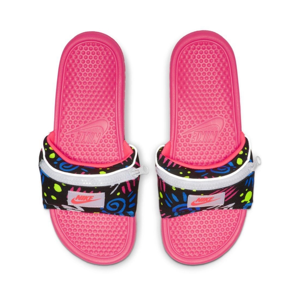 Nike Benassi JDI Fanny Pack Women's Printed Sandals